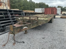 20FT + 5FT TANDEM AXLE TRAILER - NO TITLE