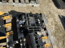 UNUSED 15" MINI EXCAVATOR WOOD GRAPPLE