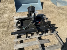 UNUSED MINI SKID STEER AUGER W/ 12" BIT