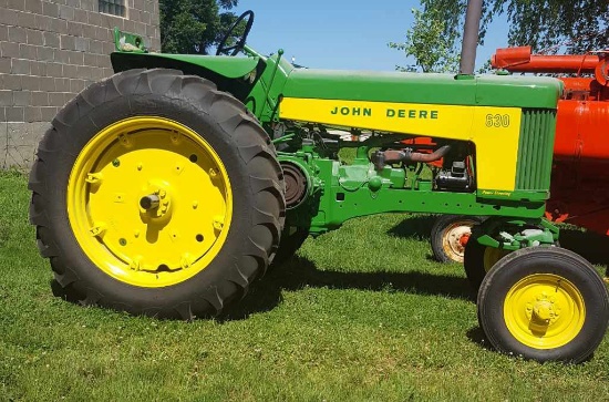 1959 John Deere 630, WF, fenders, 2 point hitch, all new tires