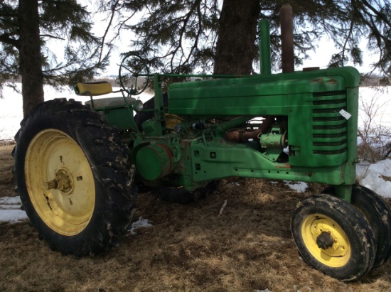 John Deere "A" tractor