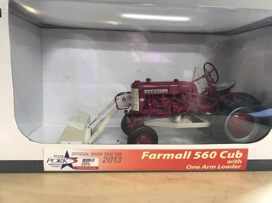 2013 IH 560 Cub, World Pork Expo, W/1000 Loader (one Arm)