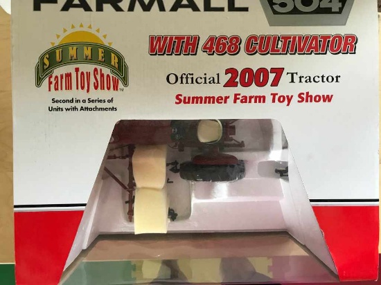 2007 IH 504 with 468 Cultivator - Summer Farm Show, 2nd In Series