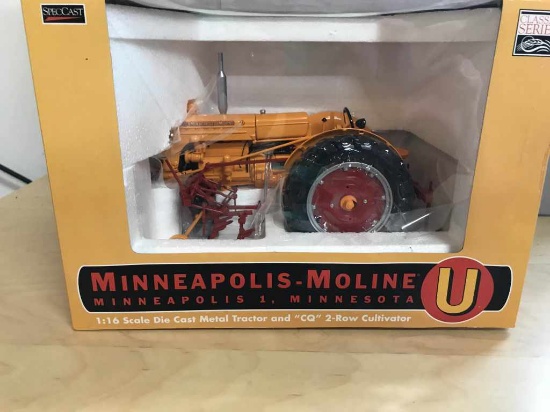 2010 MM U, SFTS NF, With 2 Row Front Mount Cultivator