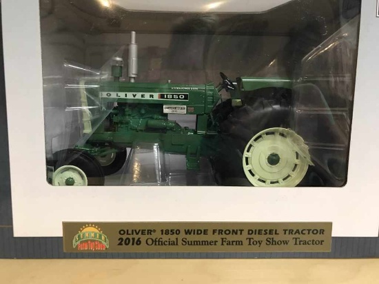 2016 Oliver 1850 - WF Perkins Diesel, “2016 Summer Farm Toy Show Tractor”
