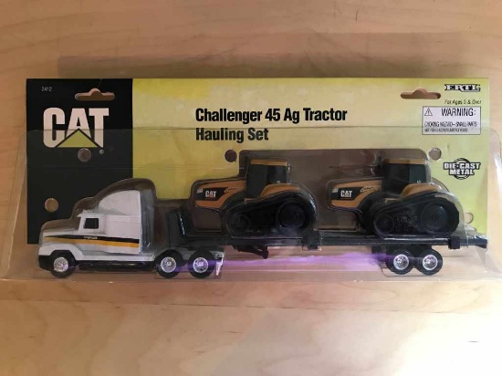 1995 Cat Challenger 45 Ag Tractor Hauling Set
