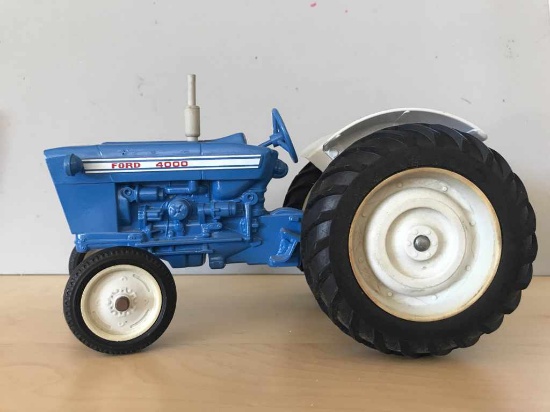 1969 Ford 4000 Tractor - Blue And Gray No Three Point, WF