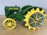 JD Model D Tractor Clock