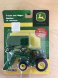 JD Tractor And Wagon Set