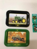 2 JD Trays (2000 & 2002) and 1 JD Collectible Spoon