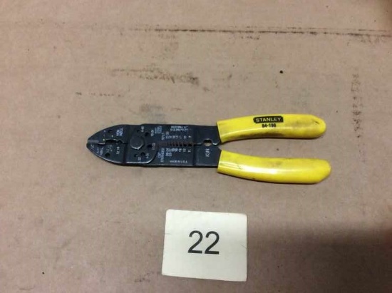 Stanley electric crimp tool for terminals