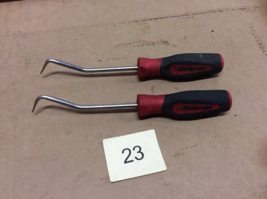 Two Snap-on hose hook tools