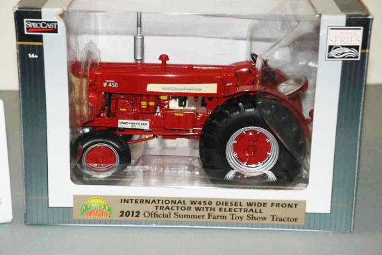 IH W450 Diesel WF Tractor w/Electrall - SpecCast - Classic Series