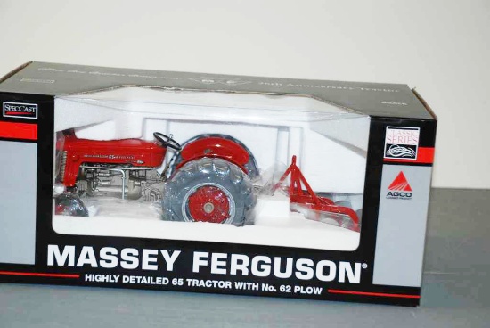 Massey Ferguson 65 Tractor w/No. 62 Plow - SpecCast - Classic Series
