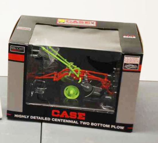 Case highly detailed Centennial two bottom plow - SpecCast Collectibles