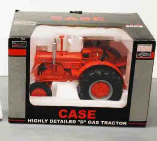 Case "D" Highly Detailed Gas WF Tractor - SpecCast - Classic Series