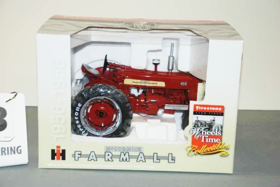 IH McCormick Farmall 450 NF w/Electrall Tractor - Firestone Wheels of Time