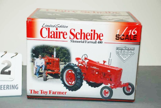 Limited Edition Claire Scheibe Memorial Farmall 400 - The Toy Farmer