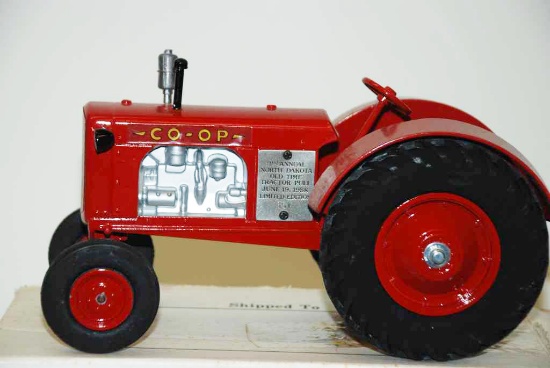The Co-op No. 3 WF Tractor  w/Belt Buckle