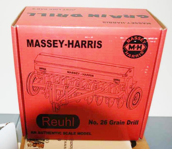 Reuhl Massey-Harris No. 26 Grain Drill - Just Like Dad's