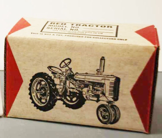 Red Tractor - Model 230 - Serial No. 0241 - Plastic