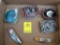 Miscellaneous Roy Rogers belt buckles, yo-yo, jack knives