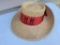 MM straw hat with red bandanna