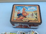 Gene Autry card set in lunchbox