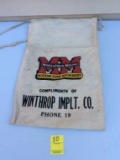 Winthrop Implement Company parts bag