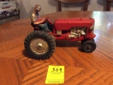 Auburn rubber tractor, complete