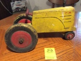 MM wooden tractor, WWII issue
