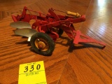 MM 2-bottom plow, made by Carter