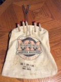 MM clothespin bag with clothespins