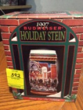 1997 Budweiser Holiday Stein