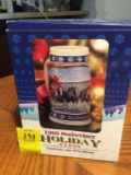 1995 Budweiser Holiday Stein