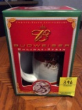 Budweiser Holiday Stein