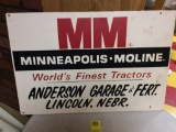 MM wooden sign, Anderson Garage, Lincoln, NE