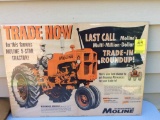 MM 5-Star tractor sign