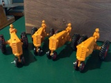 Four MM R tractors