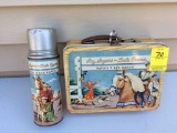 Roy Rogers/Dale Evans Double R Ranch lunch bucket with thermos