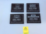 Four plaques from Siouxland Collectors Club MMCI 2007