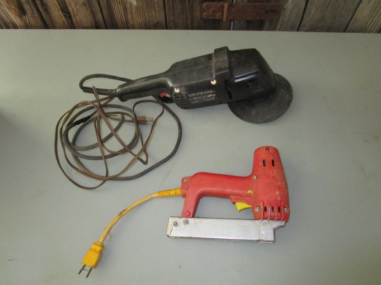 Lot of Electric Stapler and Buffer