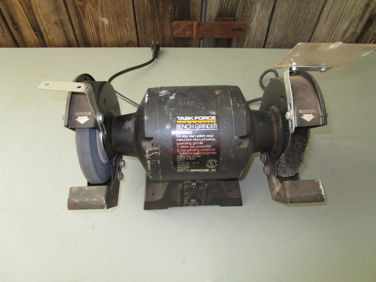Task Force Bench Grinder Model GL 150 Proxibid