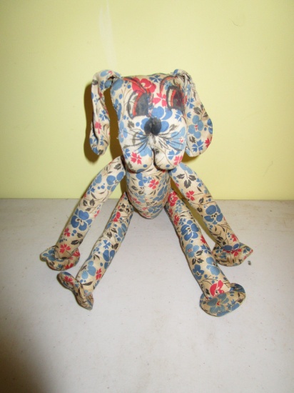 Vintage Handmade Stuffed Dog