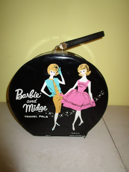 1963 Barbie and Midge Travel Pals Carrying Case