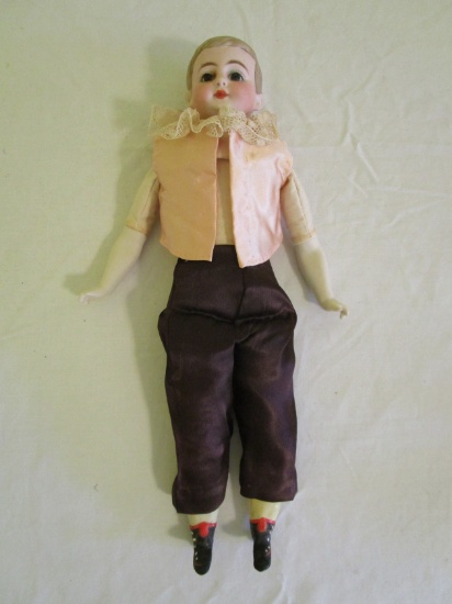 Vintage Doll with Porcelain Head