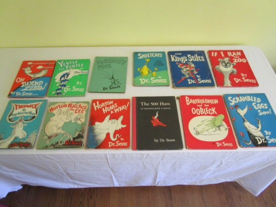 Vintage Lot of Dr. Seuss Books