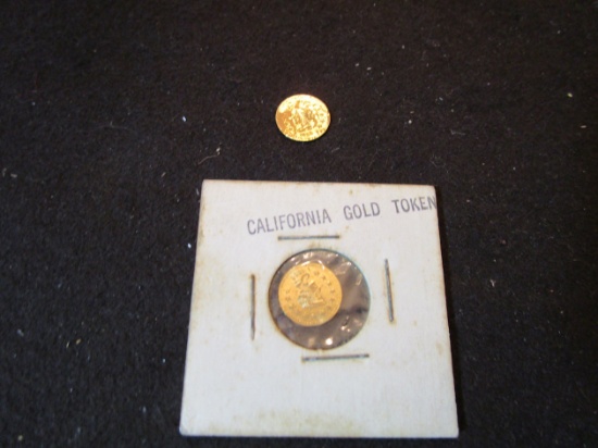 California Gold Token Reproductions