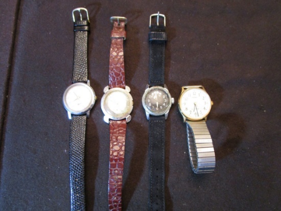 Lot of 4 Vintage Watches
