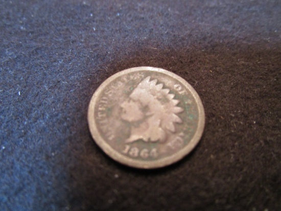 1864 Indian Head Small Cent